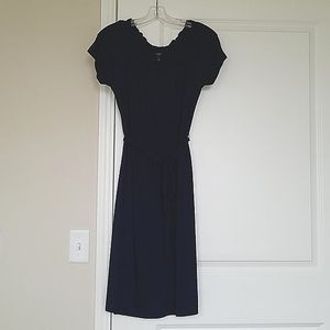 Talbots Dress Navy Small EUC